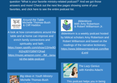 Advocate Podcast Recommendation List